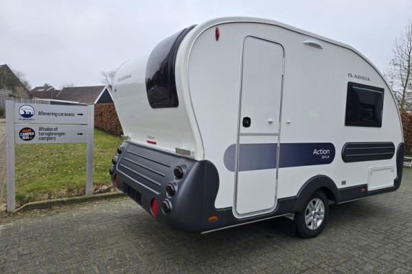 Adria Action 391 LH met autark pakket